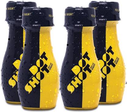Dotshot Anti Hangover Drink Healthy Habit for Detoxed Body and Refresh mornings |Pack of 4 Nutrition Drink