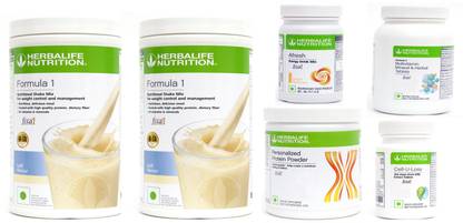 HERBALIFE WEIGHTLOSS XTREME COMBO:FORMULA1+PPP+AFRESH+VITAMIN&HERBAL TABLET+CELLULOSE TABLET Energy Drink