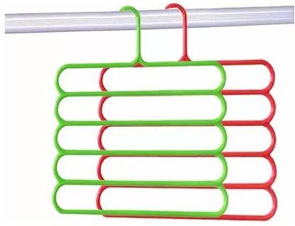 BUFFER BENZ Plastic Scarf Pack of 2 Hangers For  Scarf