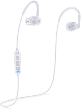 JBL White In-Ear Headphones Bluetooth