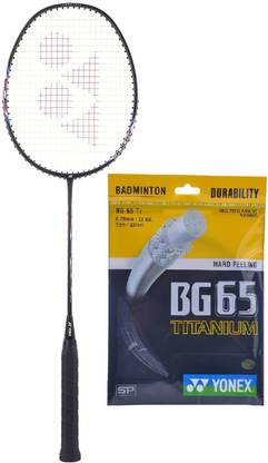 YONEX Astrox Lite 21i With BG 65 Titanium String Badminton Kit