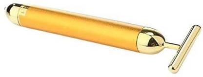 FeelOShoppy 24k Golden Pulse Facial Face Massager for Skin Care, Electric T-Shape Vibrating Facial Massager Tools Instant Face Lift, Anti-Wrinkles, Skin Tightening, Face Firming 24k Golden Pulse Facial Face Massager for Skin Care, Electric T-Shape Vibrating Facial Massager Tools Instant Face Lift, Anti-Wrinkles, Skin Tightening, Face Firming Massager