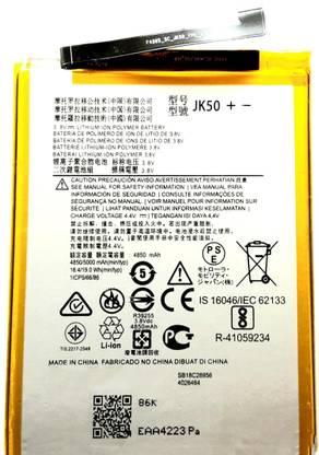 Full Mah Mobile Battery For  Motorola Moto One Power JK50