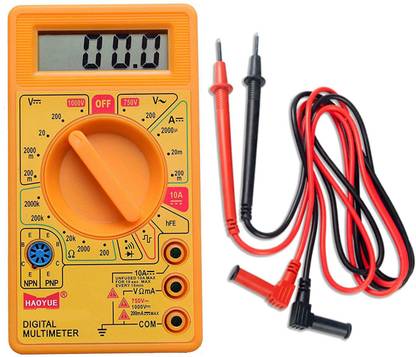 Right Gear Digital Multimeter LCD AC DC Measuring Voltage Current Digital Multimeter