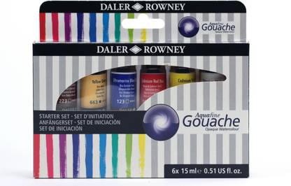 DALER ROWNEY Aquafine Gouache Opaque Watercolour Set