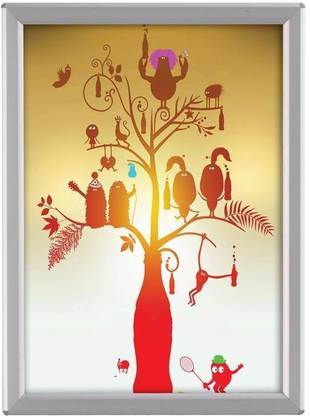 Cosign Clipon Frame A4 Size Snap Frame (10 unit) 0 inch Aluminium
