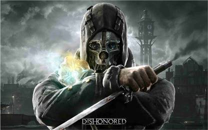 Dishonored Game Wall Poster For Room With Gloss Lamination M1 Paper Print