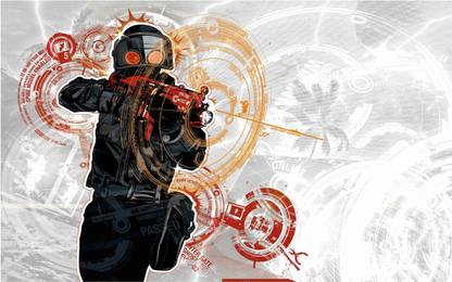 CSGO Game Wall Poster For Room With Gloss Lamination M1 Paper Print