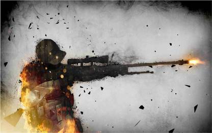 CSGO Game Wall Poster For Room With Gloss Lamination M19 Paper Print