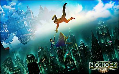 BioShock Game Wall Poster For Room With Gloss Lamination M2 Paper Print