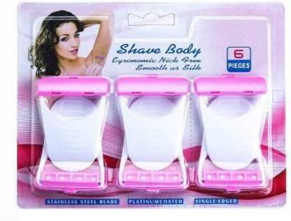 Leplion Disposable Women Body Shaving Bikini Razor ,Hair Remover For Women, Women