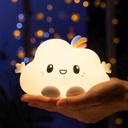 NYRWANA DELIVERING SMILES IN INIDA Cloud LED Night Light lamp for Kids Night Lamp