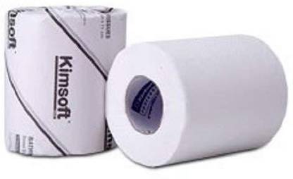 Kimsoft 4001 BATHROOM TISSUE 375 PULLS/80 ROLLS/SHEET SIZE 11CMX10CM Toilet Paper Roll