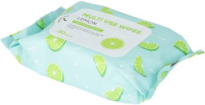 MINISO Clean Multi Use Wipes 30 Sheets(Lemon)