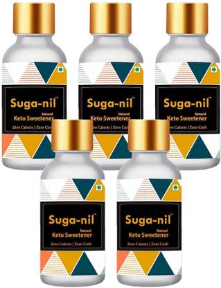 SUGA-NIL NATURAL STEVIA Keto Sweetener | Premium Quality | Zero Calorie | Zero Carb | Zero GI Keto Friendly Stevia Sweetener (Reb A > 97% Pure) for Diabetes | Sugar Free | 30ML Sweetener