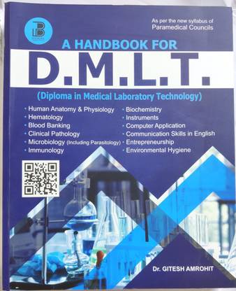 A Handbook for D.M.L.T. (Diploma in Medical Lab. Technology)
