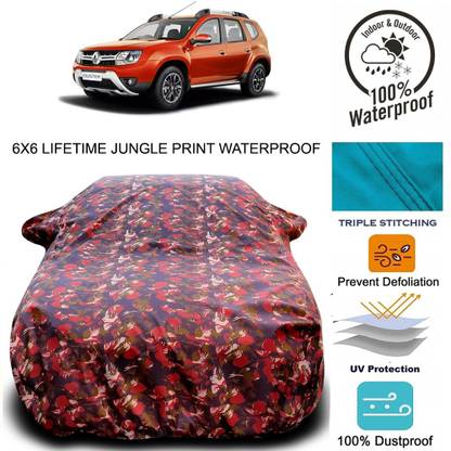 CoNNexXxionS Car Cover For Renault Duster (With Mirror Pockets)