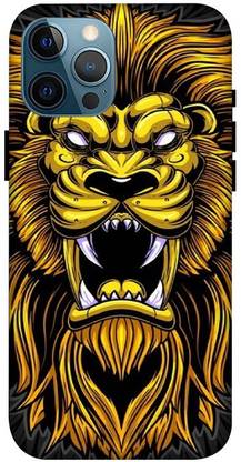 LUCKY MOBI.COM Back Cover for Apple Iphone 12 Pro Max ( lion, animals) PRINTED BACK COVER