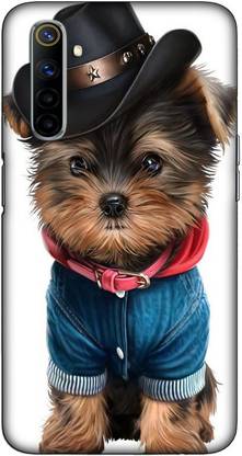 CROKIAN Back Cover for Realme 6 Pappi dog Back Cover