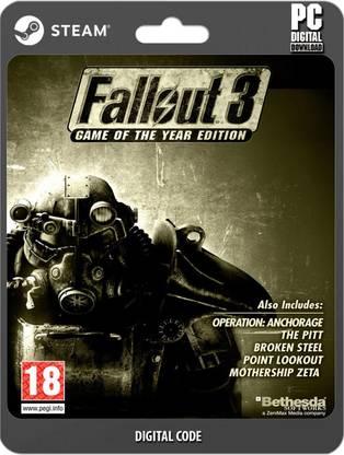 Fallout 3 Video game Game Of The Year Edition with Game and Expansion Pack