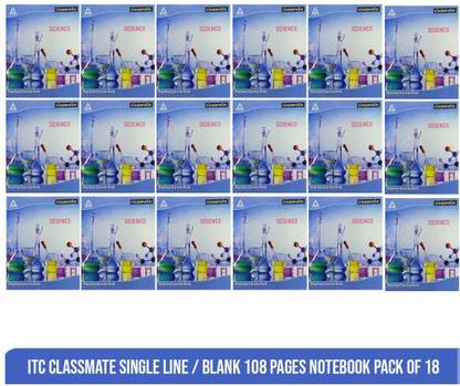 ITC Record Note Regular Notebook unruled 108 Pages
