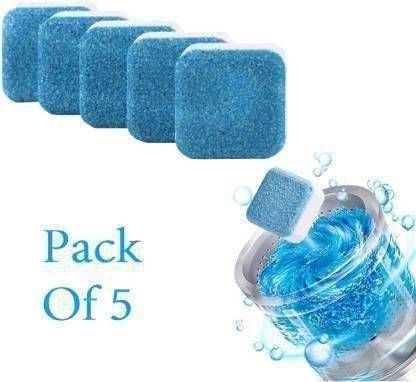 Divine Solution 5 Pcs Washing Machine Descaler Tablets | Washing Machine Tablets for Cleaning | Dishwashing Detergent