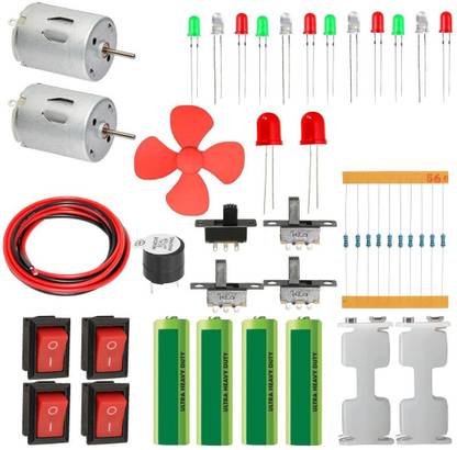 REES52 Toy motor kit , DC motor kit , Sciecne project kit , Electric component kit Educational Electronic Hobby Kit