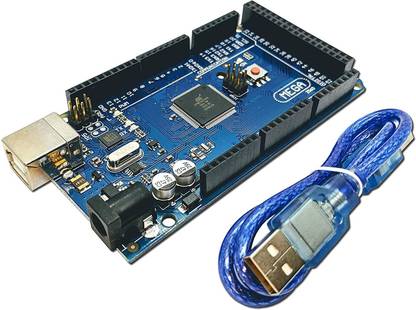 DS Robotics MEGA 2560 R3 Board ATmega2560 ATMEGA16U2 + USB Cable Compatible with Arduino IDE Micro Controller Board Electronic Hobby Kit
