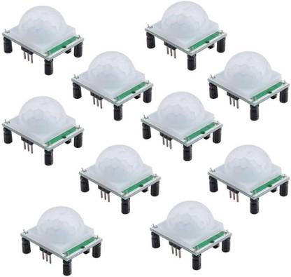 DS Robotics HC-SR501 Pyroelectric Infrared PIR Motion Sensor Modules for Microcontrollers ( Pack of 10 ) FM Transmitter Electronic Hobby Kit