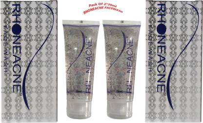 RHONEACNE Acne Porne Skin FaceWash ( Pack Of 2*70ml ) Face Wash