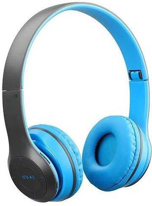 keeva Wireless Headphone with HD Sound Quality (Multicolor) Bluetooth & Wired