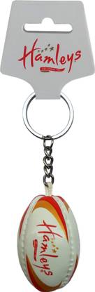 Hamleys Rugby Keychain White | Diameter 12 CM Key Chain