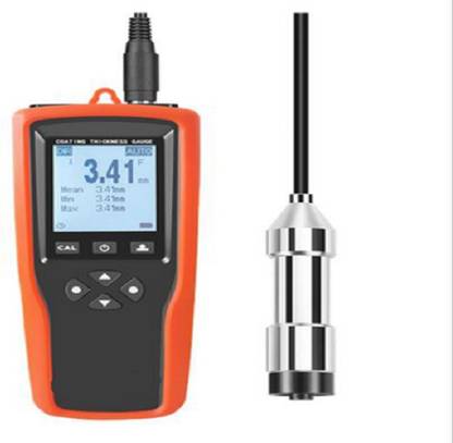 Kirti NDT COATING THICKNESS GAUGE WITH EXTERNAL PROBE WIDE MEASURING RANGE 5000 MICRON Non-magnetic Engineer's Precision Level