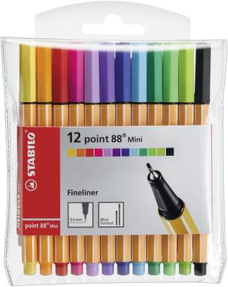 Stabilo point 88 Mini - Fineliner Pen - 688/12-1
