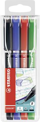 Stabilo SENSOR F - Fineliner Pen - 189/4