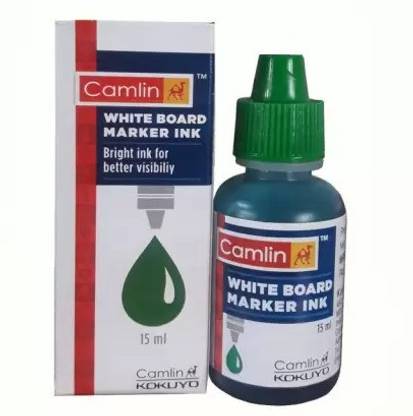 Kokuyo Camlin Permanent Marker Pen Green Ink 15 ml Marker Refill