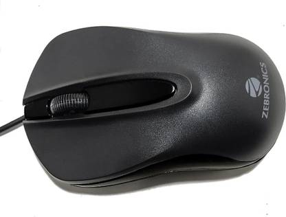 ZEBRONICS ZEB-WING USB Wired Optical Mouse Wired Ambidextrous Optical Mouse