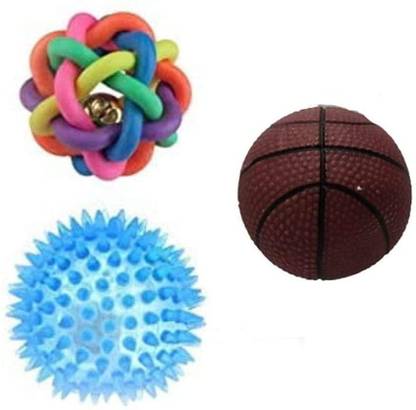 Kiki N Pooch Rubber, Silicone Chew Toy, Fetch Toy, Squeaky Toy For Dog