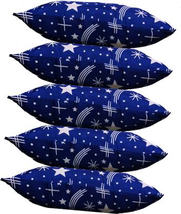 GKM Microfibre Sleeping Pillow Pack of 5 Geometric