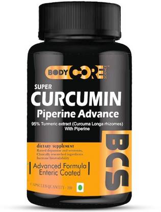 BCS Super Curcumin Piperine Advance Plant-Based Protein