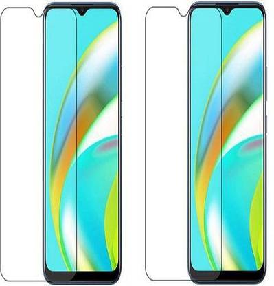 NIMMIKA ENTERPRISES Tempered Glass Guard for REALME C25 TEMPERED GLASS