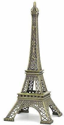 Livster Metal Eiffel Tower Statue (6 inch) Eiffel Tower Paris Landmark Figurine Decorative Showpiece  -  15 cm