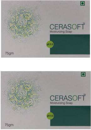 Cerasoft MOISTURIZING SOAP APCK OF 2
