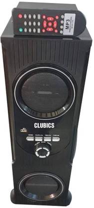 Clubics oluetooth TOWER SPEAKER 12000 W PMPO Tower Speaker (olack) 12000 W Bluetooth Tower Speaker