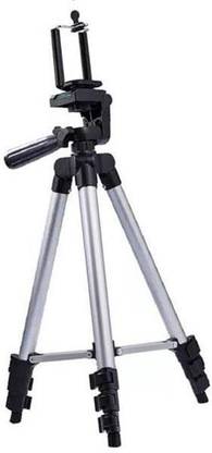 Yoto Tripod-3110 Portable Adjustable Aluminum Lightweight Camera Stand With Three-Dimensional Head & Quick Release Plate For Video Cameras and mobile Tripod Tripod, Tripod Kit, Tripod Ball Head