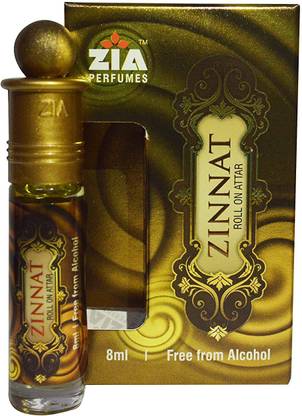 ZIA Attar ZINNAT | Royal Ittar | Alcohol Free Perfume Oil 8ML Floral Attar