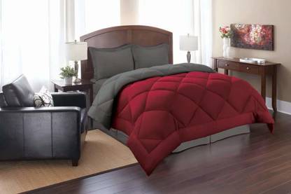 CRAZY WORLD Solid Double Comforter for  Heavy Winter