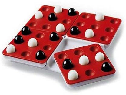 Mt hub Pentago Marbles Mind Twisting Board Game for Two Players Party & Fun Board Game