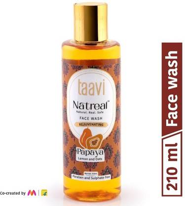 Taavi Natreal Rejuvenation Papaya - NO Harmful chemicals, only real ingredients Face Wash