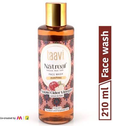 Taavi Natreal Cleansing Apple Cider Vinegar without Harmful Chemicals, only real ingredients Face Wash